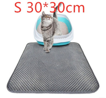Cat Litter Mat – Honeycomb Waterproof Urine-Proof Pad – features