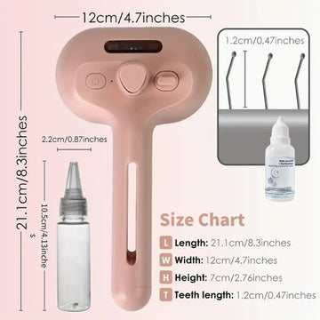 Spray Pin Brush for Pet Grooming – Detangling & Dematting Comb – close-up