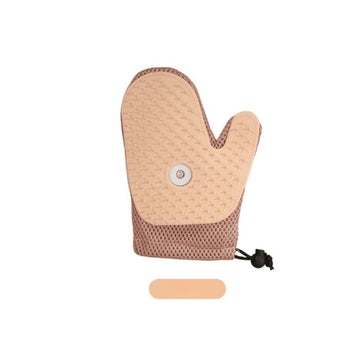 Anti-Static Pet Hair Gloves – Lint & Fluff Removal Spray Mitts – detail view