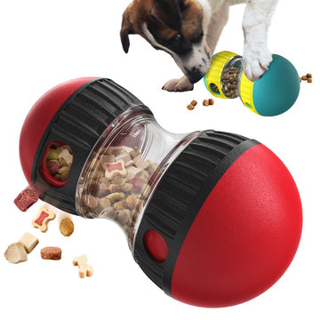 Food-Dispensing Dog Tumbler – Treat Puzzle Toy for Interactive Feeding – size reference