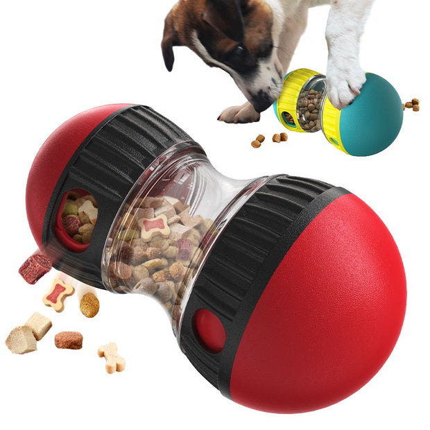 Food-Dispensing Dog Tumbler – Treat Puzzle Toy for Interactive Feeding – size reference