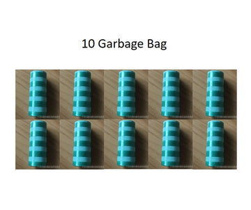 Integrated Cat Litter Scoop – Waste Bin & Bag Storage Set – in use