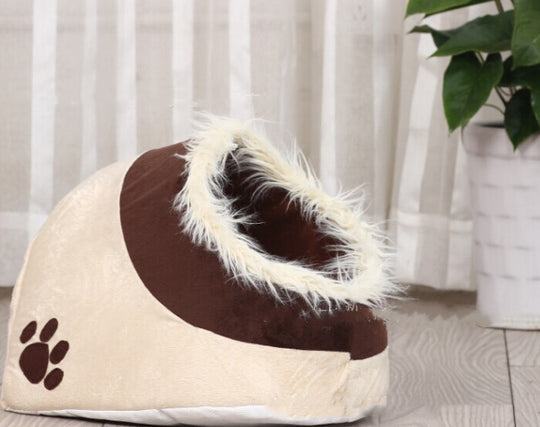 Orthopedic Memory Foam Pet Bed – Self-Warming Washable Cushion for All Sizes – side view