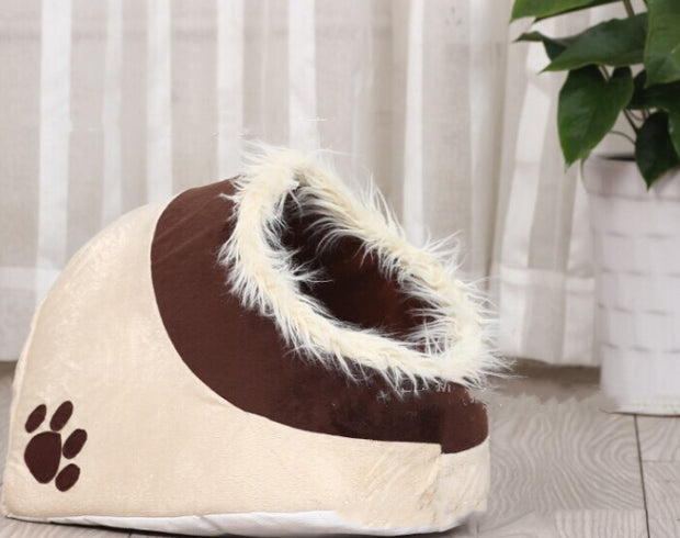 Orthopedic Memory Foam Pet Bed – Self-Warming Washable Cushion for All Sizes – side view
