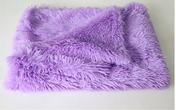 Washable Fleece Pet Blanket – Soft Plush Throw for Dogs & Cats – in use