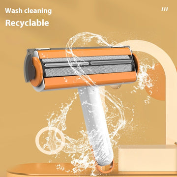 Pet Hair Remover Roller - Washable Lint Brush for Dog & Cat Fur – in use