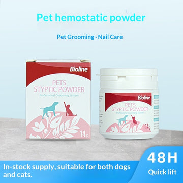 Hemostatic Styptic Powder – Nail Bleeding Stopper for Pets – detail view