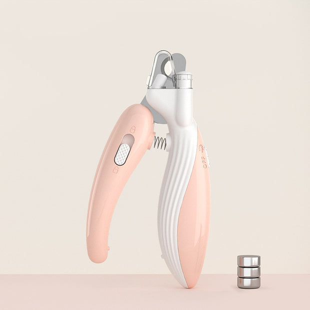 Cordless Pet Nail Grinder - LED Light for Safe Trimming – angle view