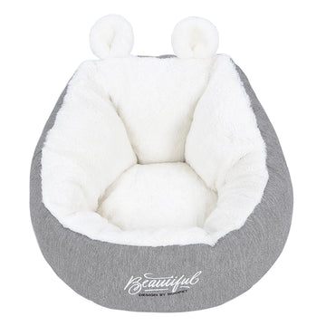 Dog Sleeping Bag Bed – Soft Warming Cushion Kennel – close-up