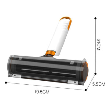 Pet Hair Remover Roller - Washable Lint Brush for Dog & Cat Fur – features