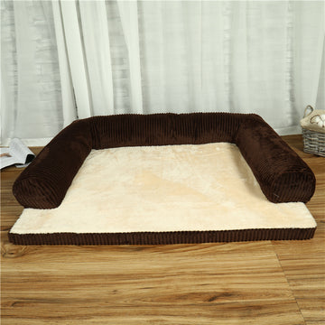Orthopedic Dog Bed - Memory Foam Pet Mattress with Removable Cover – detail view