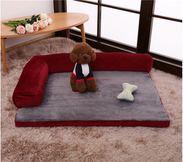 Orthopedic Dog Bed - Memory Foam Pet Mattress with Removable Cover – features