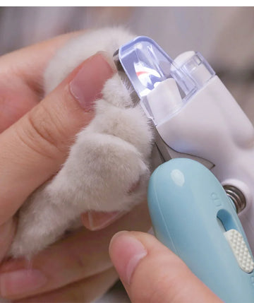 Cordless Pet Nail Grinder - LED Light for Safe Trimming – lifestyle photo