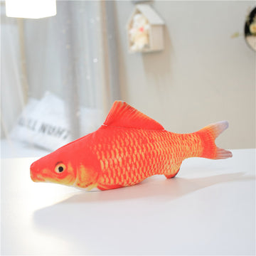 Motion-Activated Fish Cat Toy - USB Rechargeable Flopping Interactive – lifestyle photo
