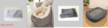 Dog Sleeping Bag Bed – Soft Warming Cushion Kennel – in use