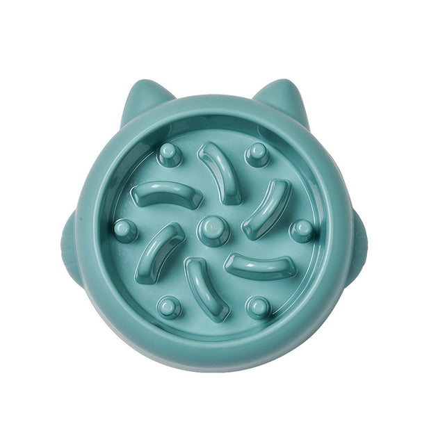 Slow Feeder Dog Bowl - Anti-Choking Stainless Steel Pet Dish – features