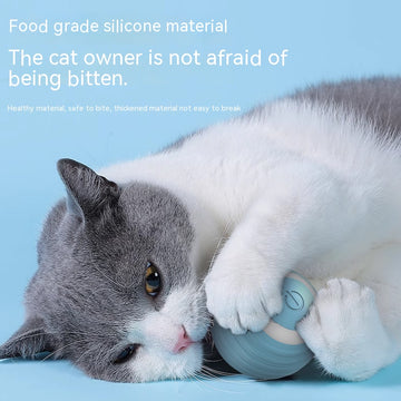 USB Rechargeable Smart Cat Ball Toy – Automatic Rolling Ball for Indoor Cats – features