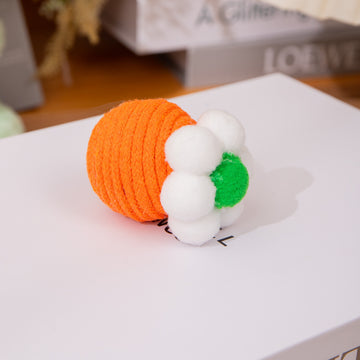 Cat Flower Cotton Rope Toy – Self-Amusement Teeth & Claw Grinder – lifestyle photo