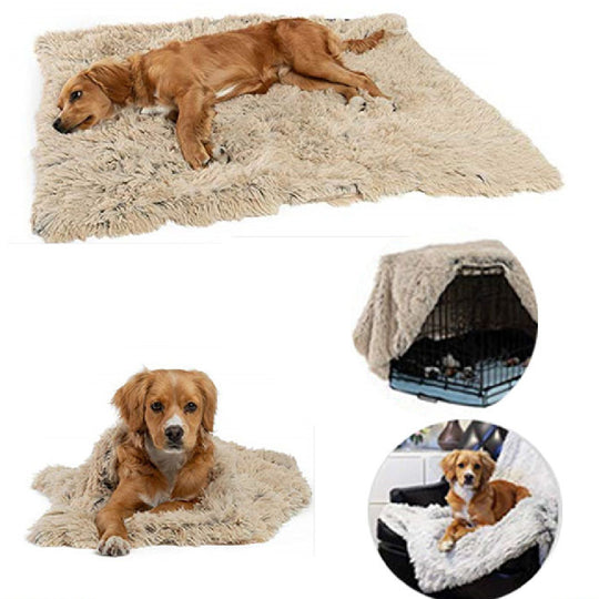 Washable Fleece Pet Blanket – Soft Plush Throw for Dogs & Cats