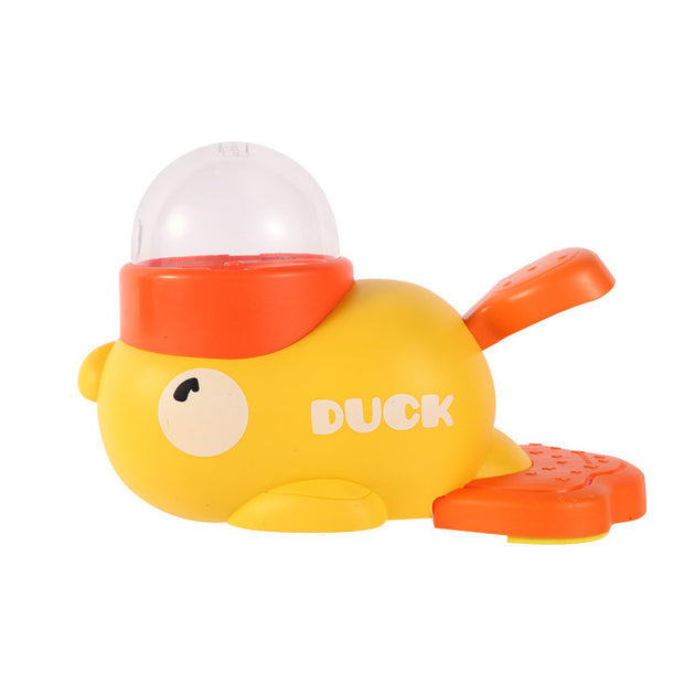 yellow cartoon duck dog enrichment toy puzzle feeder home decor